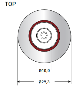 City INQOX NV8 NV9 Oxygen Sensor O2 Cell For Comen Medical Device Hospital Equipment Parts