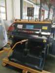Safety Flatbed Die Cutter Machine Adjustable Plate Frame Variable Frequency