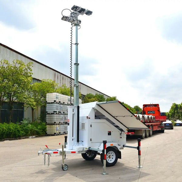 High Efficiency Mobile Lighting Tower Mining Solar Light Tower Portable Light Towers