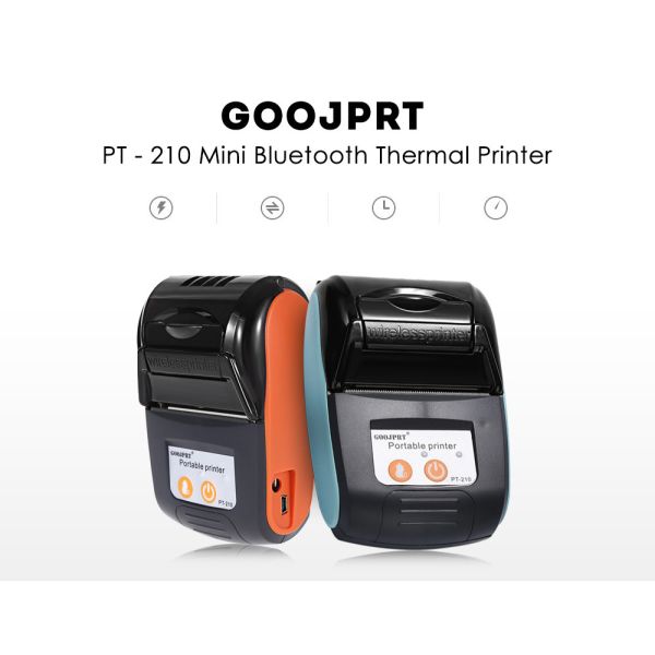 Barcode Portable Thermal Printer , Wireless Receipt Machine For Warehousing