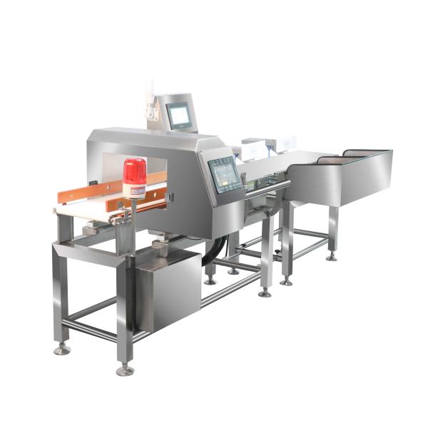 Buy Self - Diagnosis Conveyor Weight Checker Machine Digital Signal Processing With Metal Detector at wholesale prices