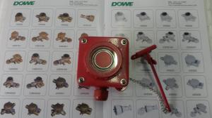 Quality fire warning button DK7-1 DK7-2 marine button red fire warning button switch for sale