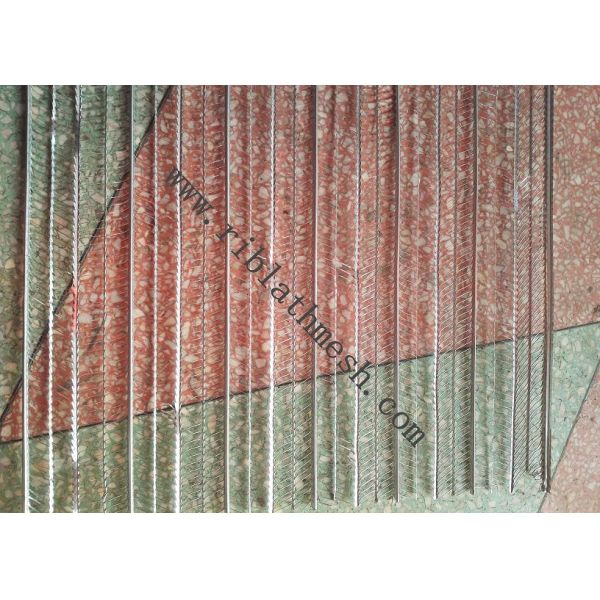 JF0704 600mm Width Galvanized Expanded Metal Lath 5mm Tendons For Industrial Building