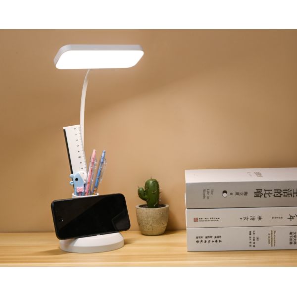 Touch Control Led Table Lamp With 6500-8000K Color Temperature 5W Power 10 Bulbs Small Table Lamps