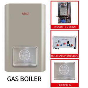 Quality Golden Gas Hot Water Heaters Gas Wall Mounted Heater Copper Heating Transfer for sale