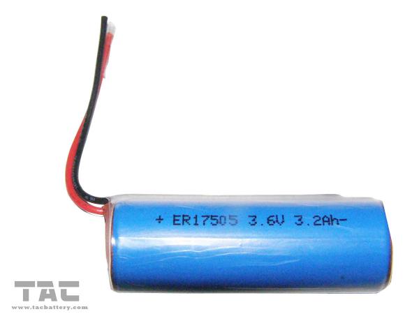 Buy High Energy Density 3.6V LiSOCl2 Battery ER17505 with Excellent Storage Life at wholesale prices