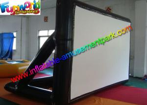Quality Airtight Frame Inflatable Outdoor Movie Screen 0.6MM PVC Tarpaulin for sale