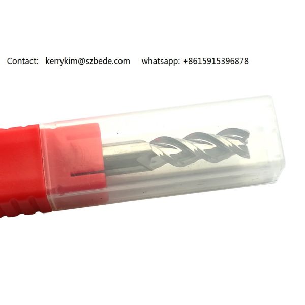 0.001mm Tolerance CNC Cutting Tools HRC 55 Hardness 3 Flutes For Aluminum