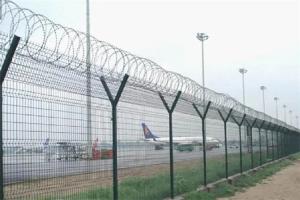 China Welded Wire Security Fence With Razor Wire For High Level Security on sale