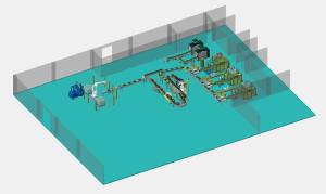 Quality Servo Motion Multifunction Automated Packaging Lines Converying Robot Palletzing System for sale