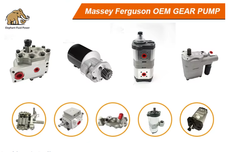 Hydraulic E6NN3K514TA99M Gear Pump Tractor Pump